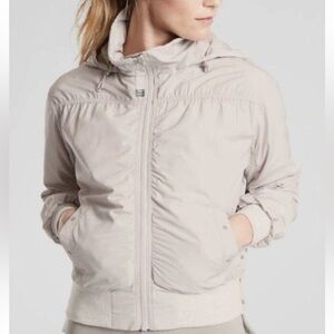 Athleta Point Reyes bomber jacket windbreaker